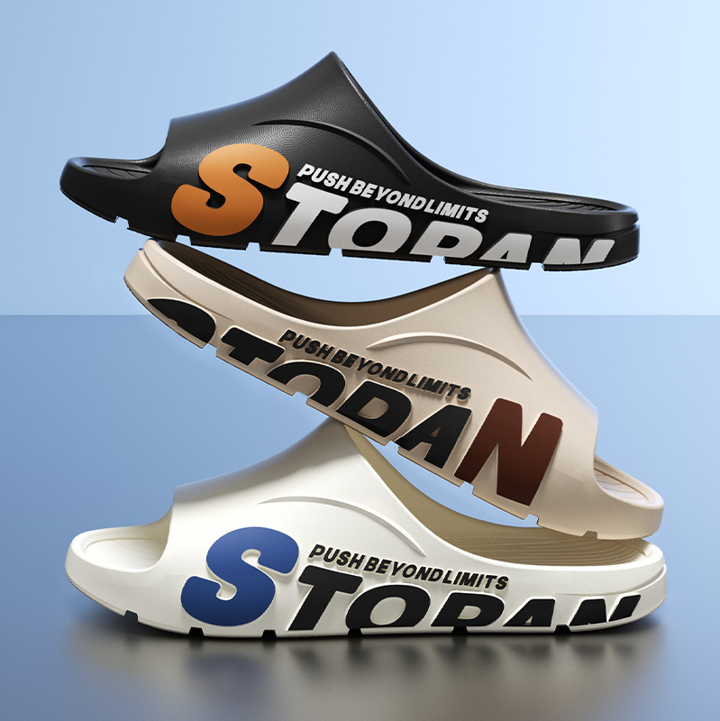 Home Bathroom Wear - Slippers, women's summer anti-slip outdoor wear