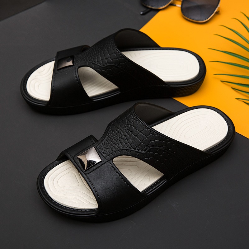 Home Bathroom Wear - YUYIN Men's Outdoor Home Slippers Beach