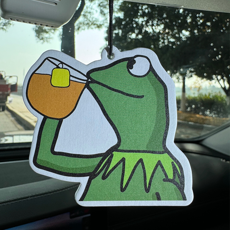 Home Bathroom Vent - Meme Frog, Afternoon Tea, Drinking Tea,