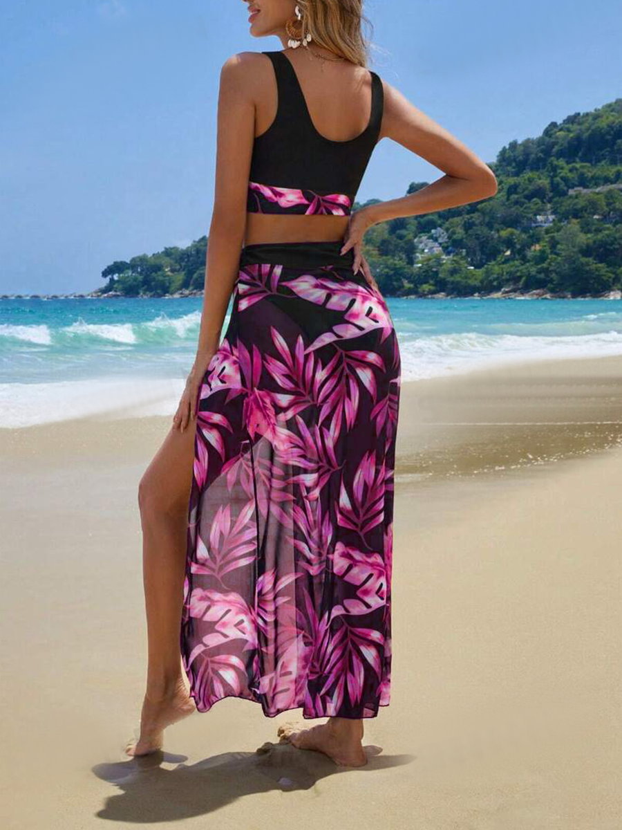 2026 Print Three Pieces Bikini - Home Bathroom Vent recensie en prijs