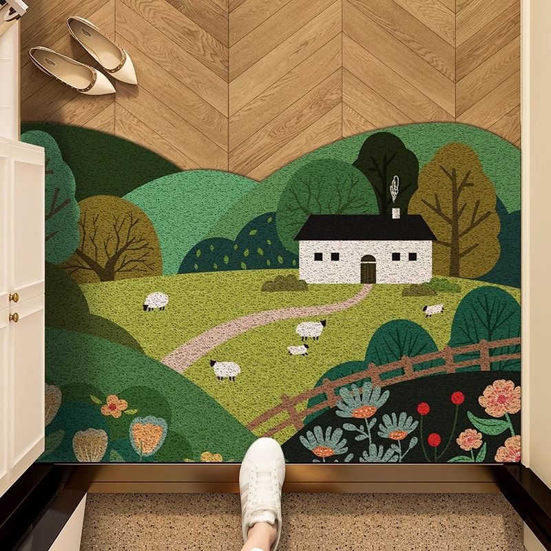 VIKAMA Entrance Silk Circle An - Zara Home Bathroom Rug recensie en prijs