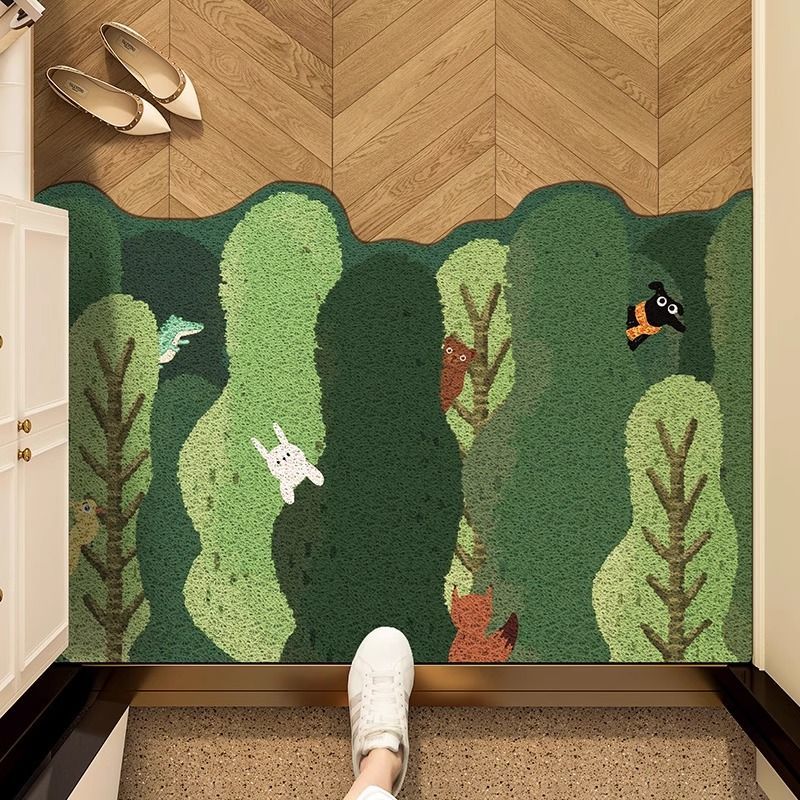 VIKAMA Entrance Silk Circle An - Zara Home Bathroom Rug recensie en prijs