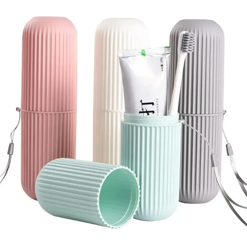Travel Toothbrush Cup Box Roun - Home Goods Bathroom Storage recensie en prijs
