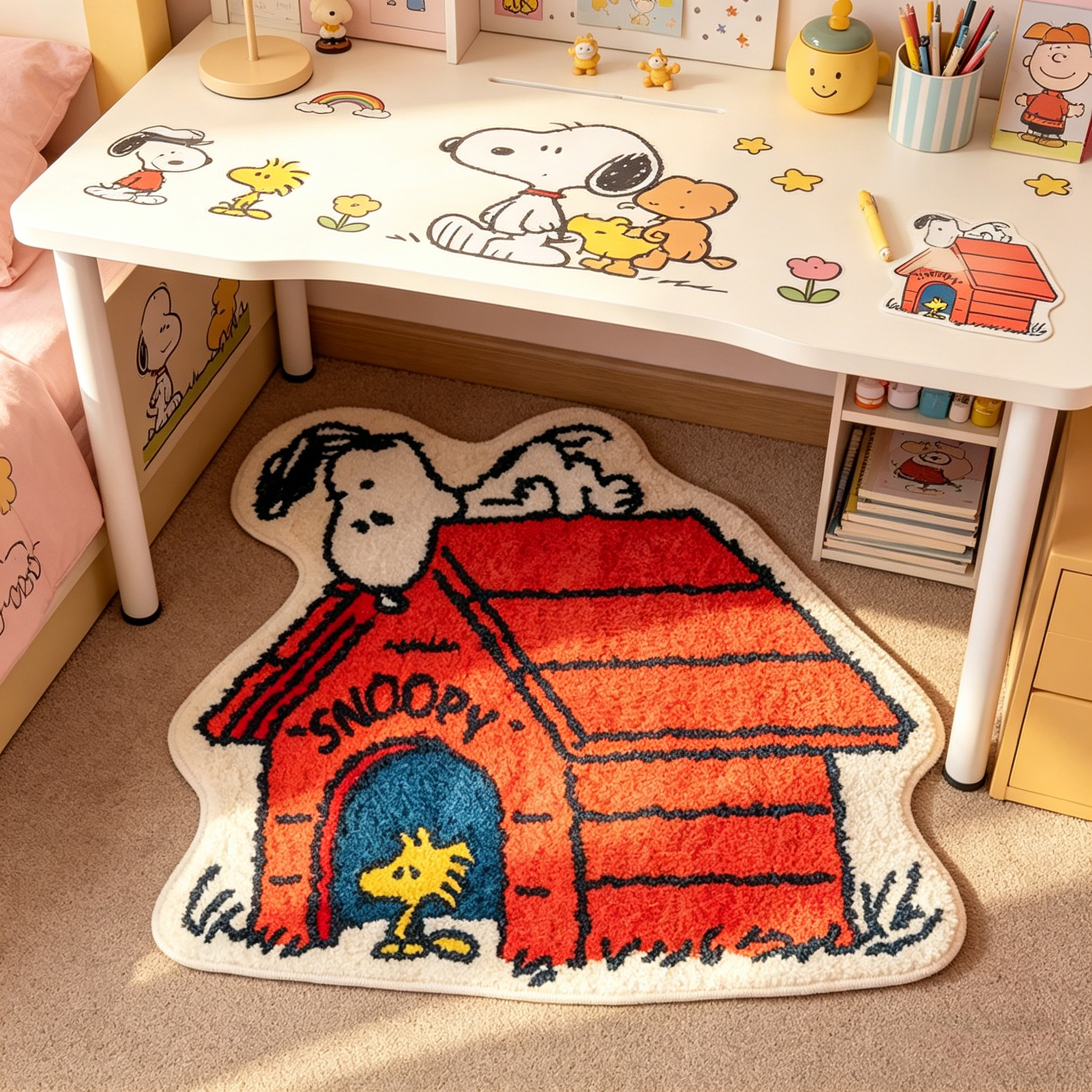 Cute Cartoon Snoopy House Shap - Home Goods Bathroom Decor recensie en prijs