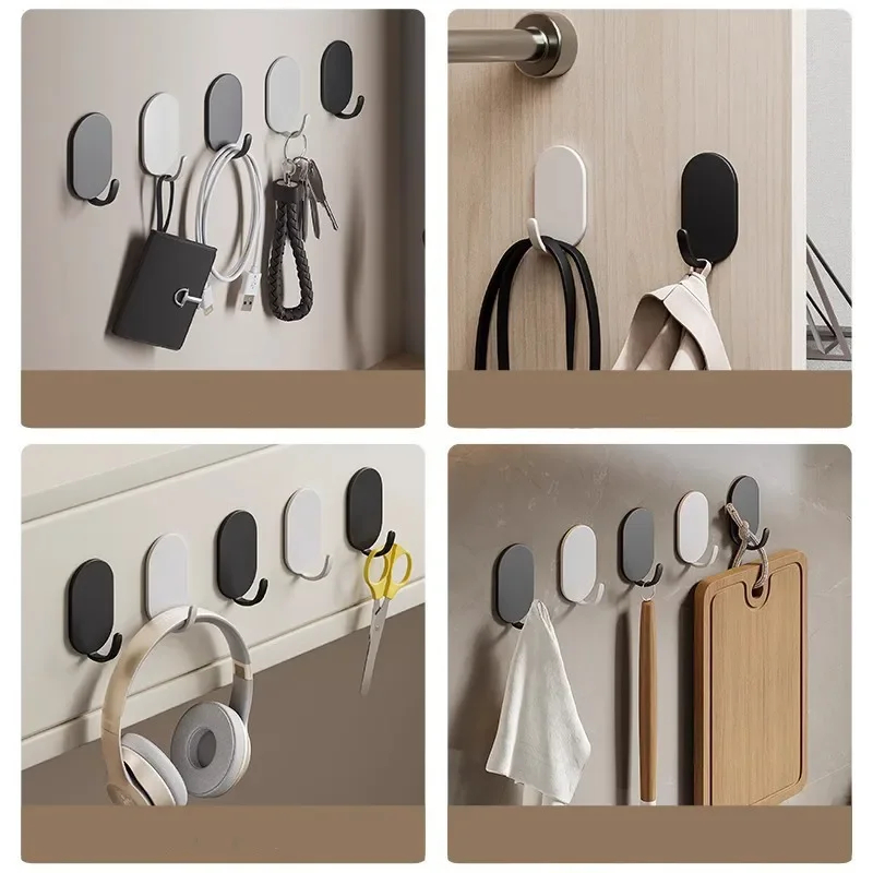 1/10Pcs Self-Adhesive Wall Hoo - Robe Hook Adhesive recensie en prijs