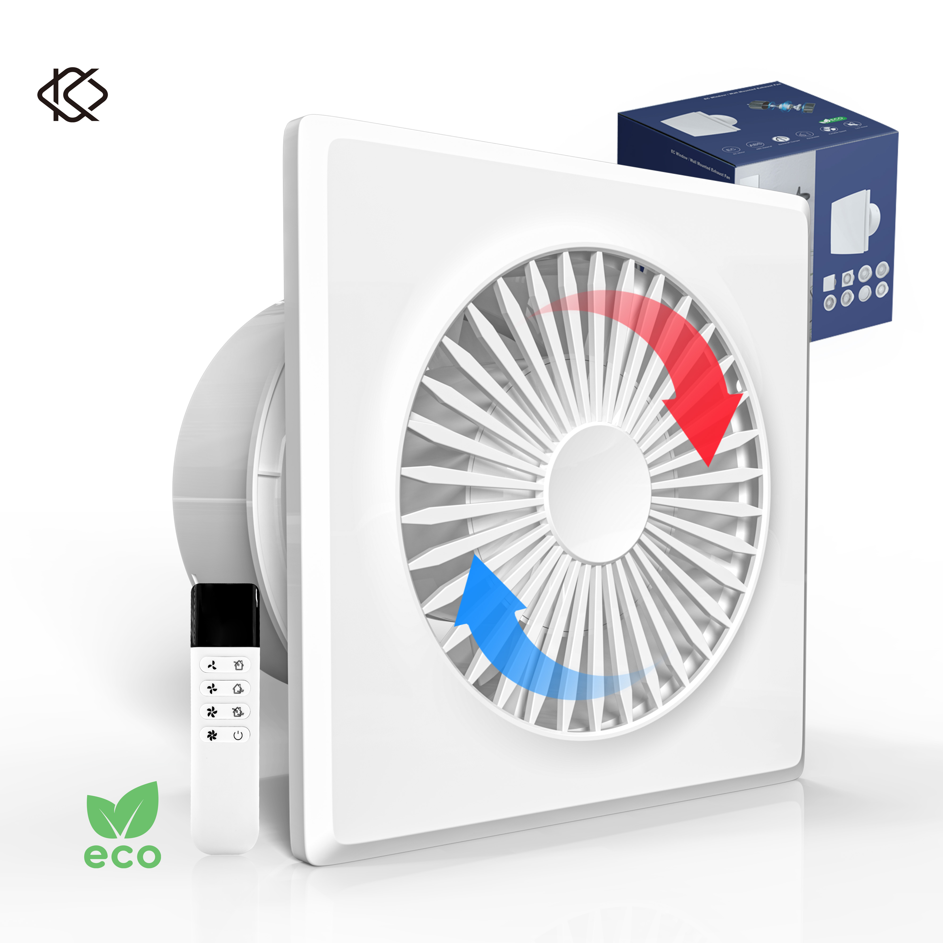 KCvents Reversible Ventilator  - Home Bathroom Vent recensie en prijs