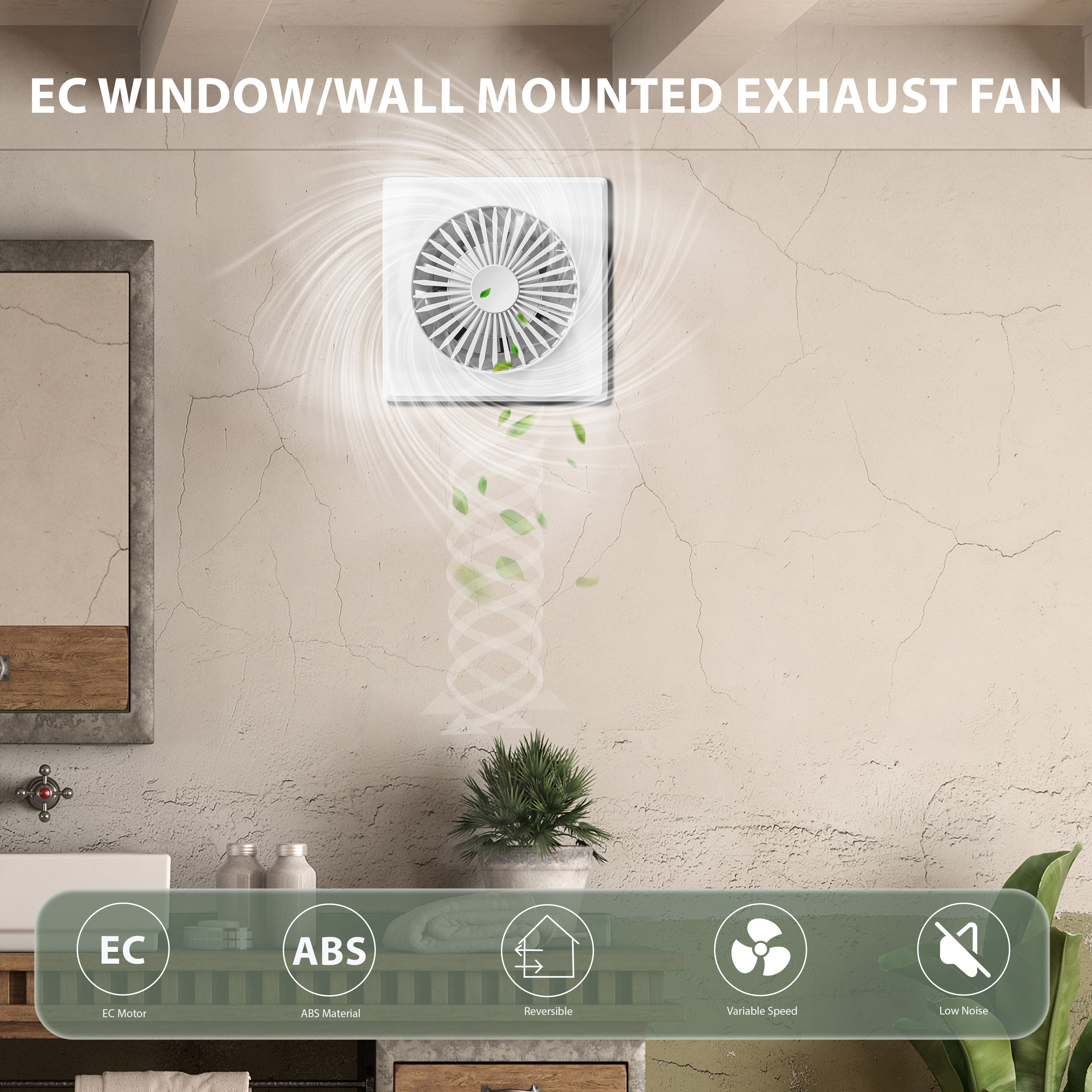 KCvents Reversible Ventilator  - Home Bathroom Vent recensie en prijs