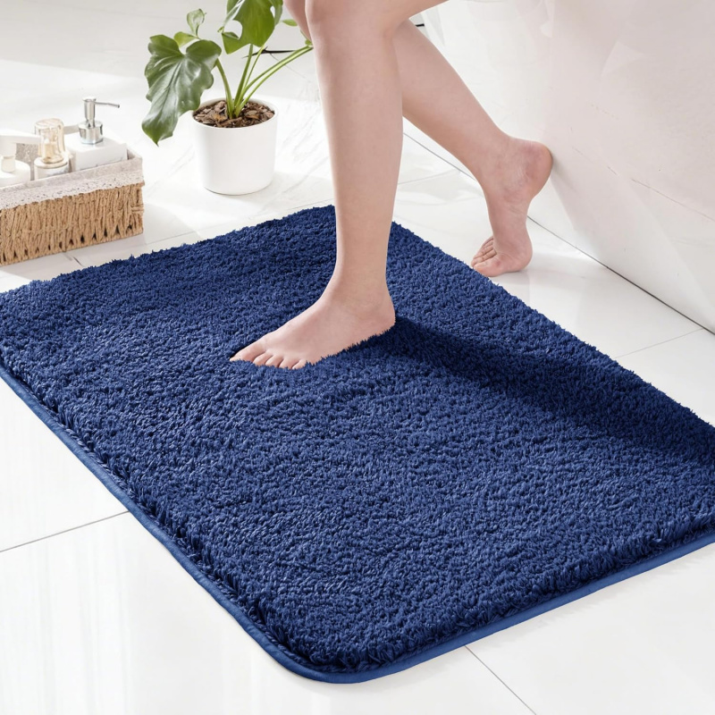 VIKAMA Multi Size Navy Blue Ba - Zara Home Bathroom Rug recensie en prijs