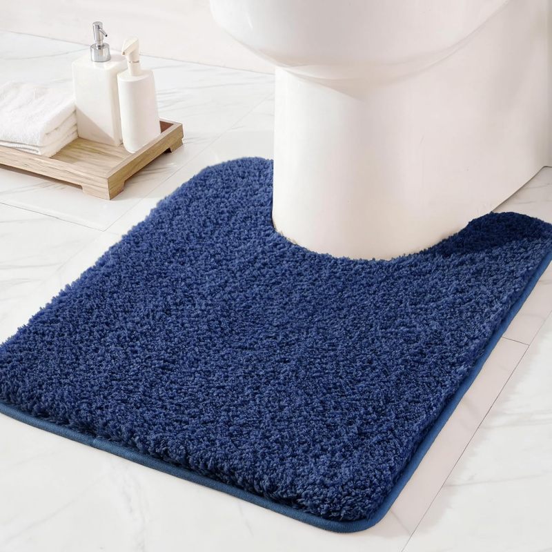 VIKAMA Multi Size Navy Blue Ba - Zara Home Bathroom Rug recensie en prijs