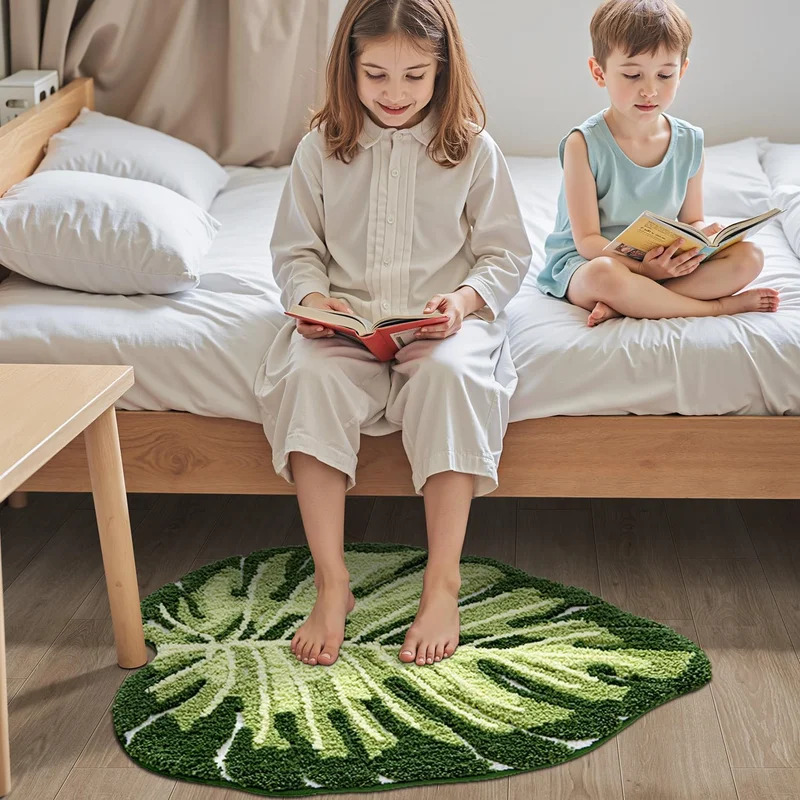 VIKAMA Non-Slip Bath Mat Green - Zara Home Bathroom Rug recensie en prijs