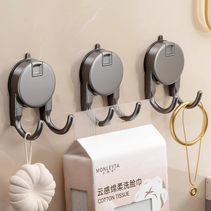 1/4pcs Suction Cup Hook Powerf - Robe Hook Adhesive recensie en prijs
