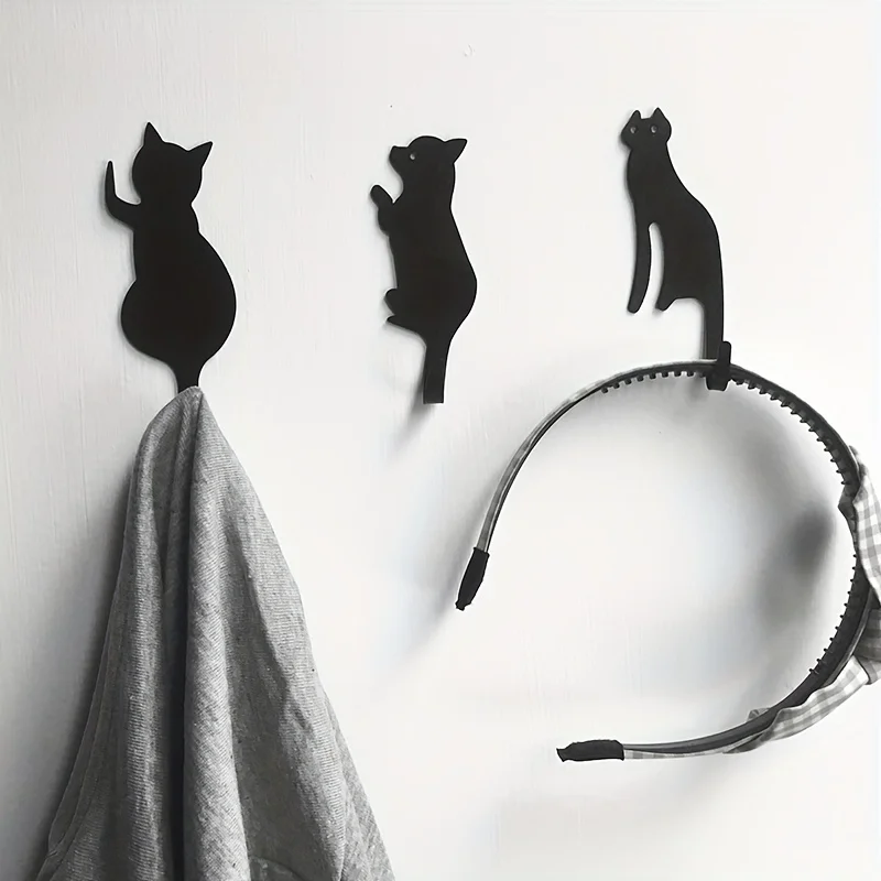 HelloYoung 3pcs/Set Cute Cat D - Robe Hook Adhesive recensie en prijs