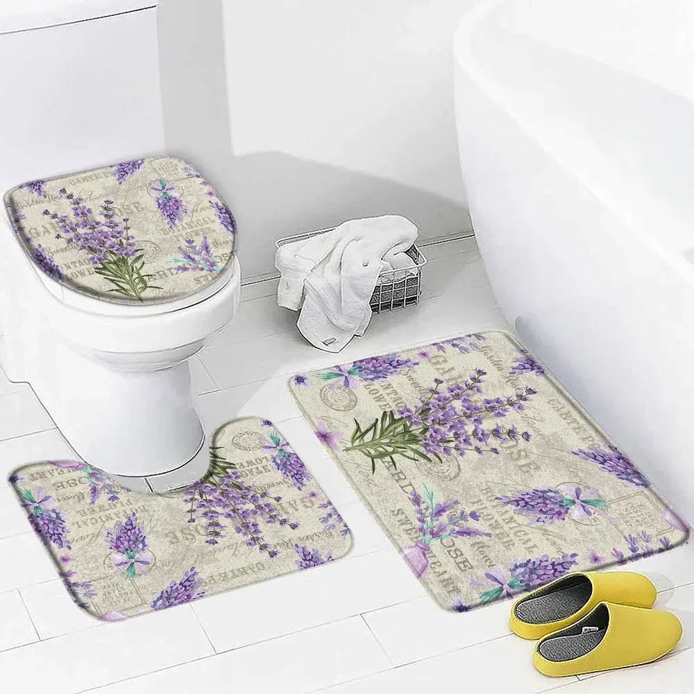 Purple Lavender Bath Mat Set N - Zara Home Bathroom Rug recensie en prijs