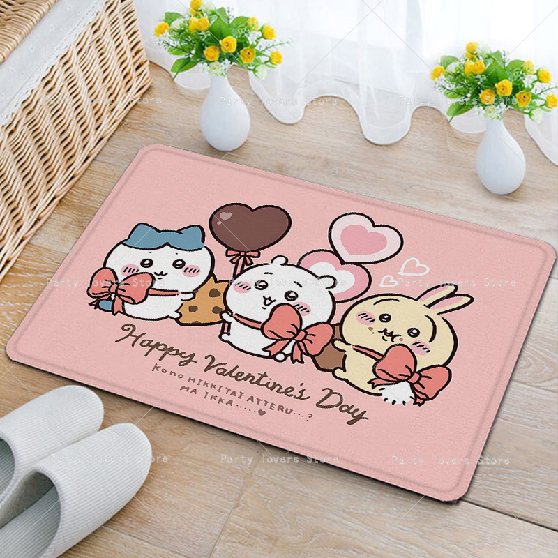 Anime Chiikawas Flannel Carpet - Home Goods Bathroom Decor recensie en prijs