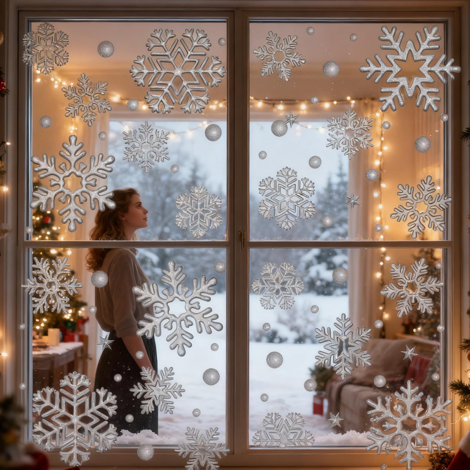 Holiday Window Clings Static R - Home Bathroom Door recensie en prijs