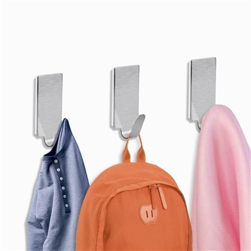 5PCS Stainless Steel Self Adhe - Robe Hook Adhesive recensie en prijs