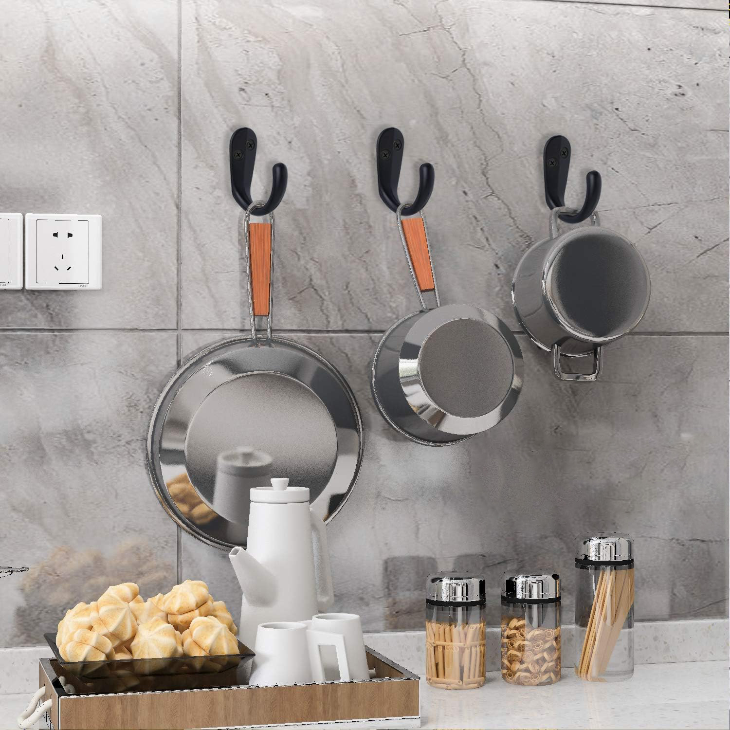 15PCS Coat Hooks Wall Mounted  - Robe Hook Adhesive recensie en prijs