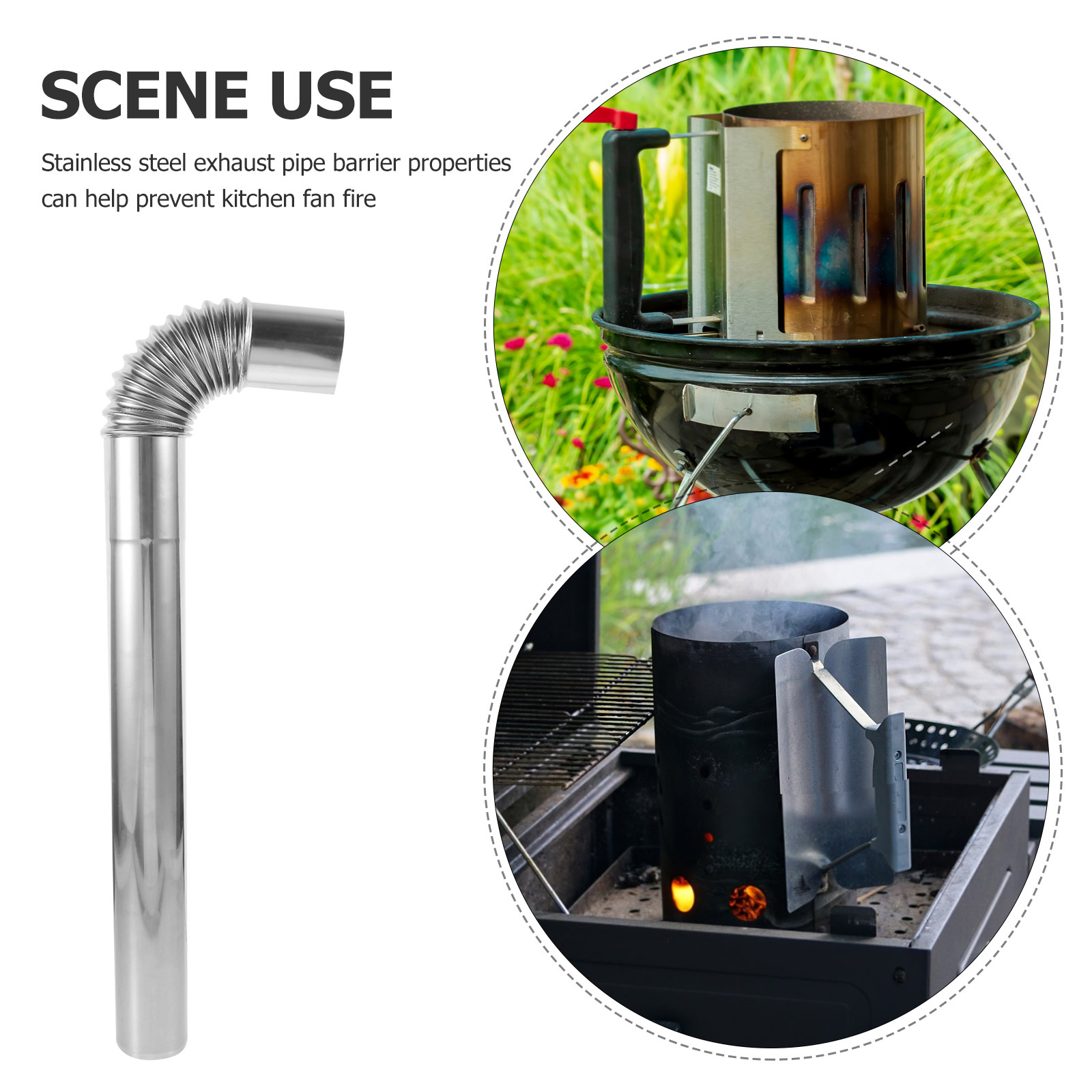 1Set Flexible Stainless Steel  - Home Bathroom Vent recensie en prijs