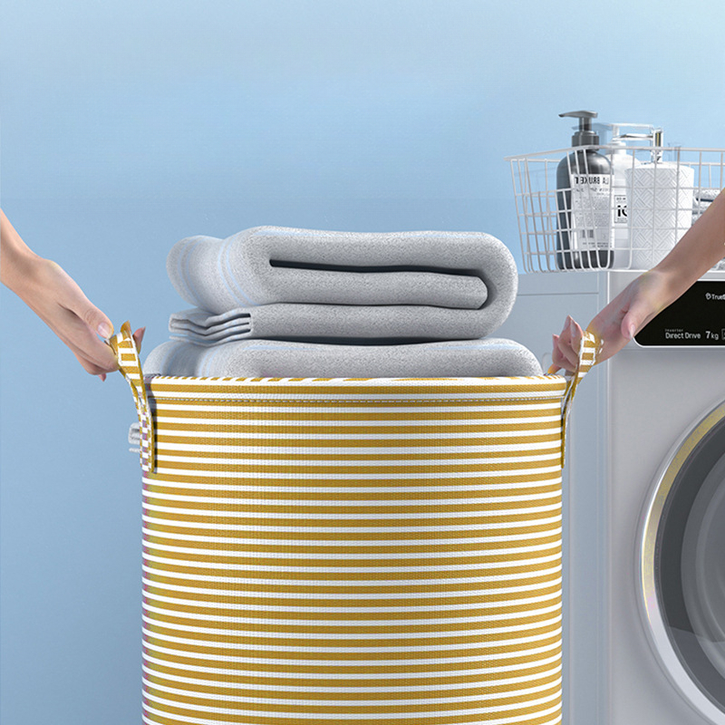 Foldable Minimalist Striped La - Home Goods Bathroom Storage recensie en prijs