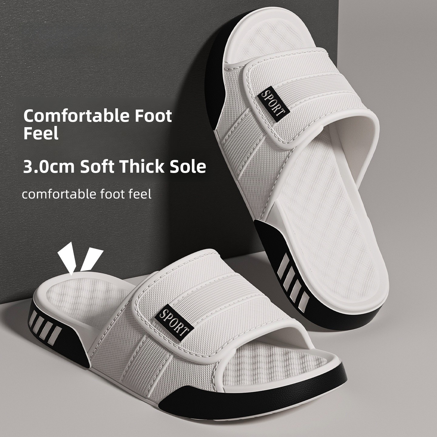 EVA Men's Slip-On Shoes Comfor - Home Bathroom Wear recensie en prijs