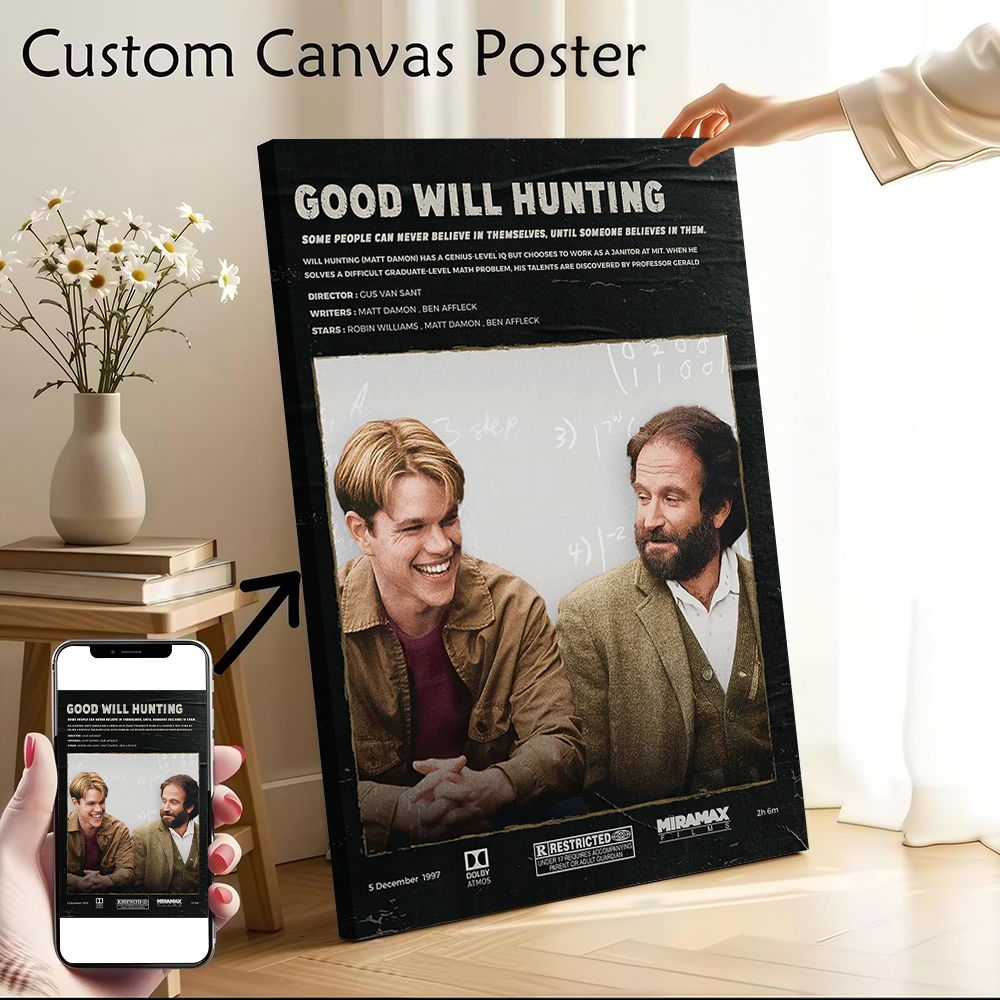 Good Will Hunting Movie Canvas - Home Goods Bathroom Decor recensie en prijs