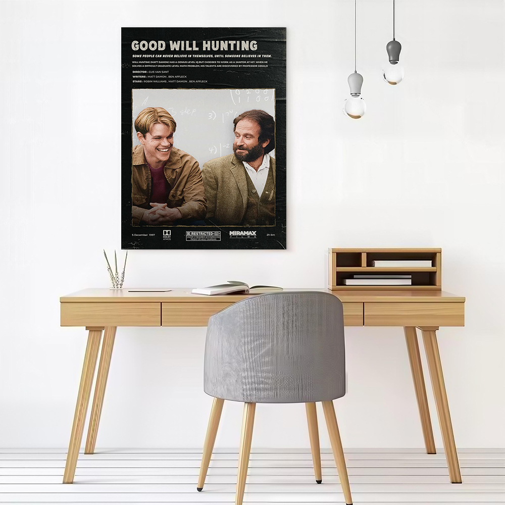 Good Will Hunting Movie Canvas - Home Goods Bathroom Decor recensie en prijs