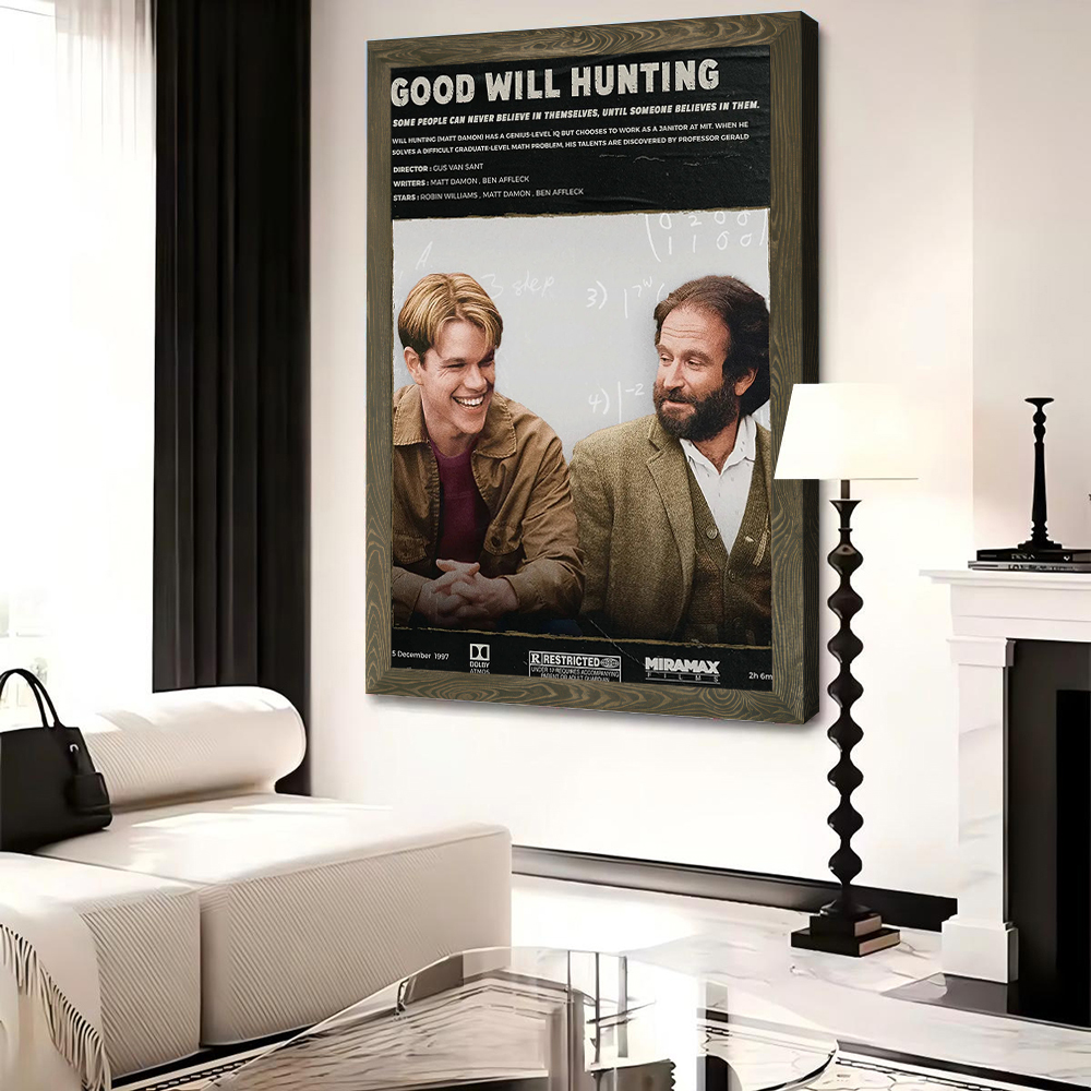 Good Will Hunting Movie Canvas - Home Goods Bathroom Decor recensie en prijs