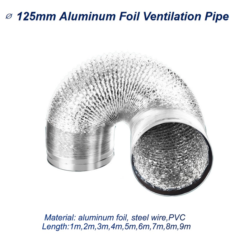 ∅125mm Aluminum Foil Ventilati - Home Bathroom Vent recensie en prijs