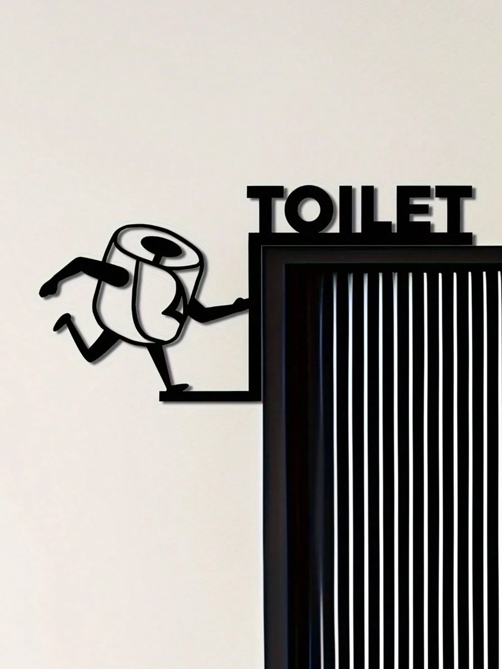 Humorous Toilet Paper Out Meta - Home Bathroom Door recensie en prijs