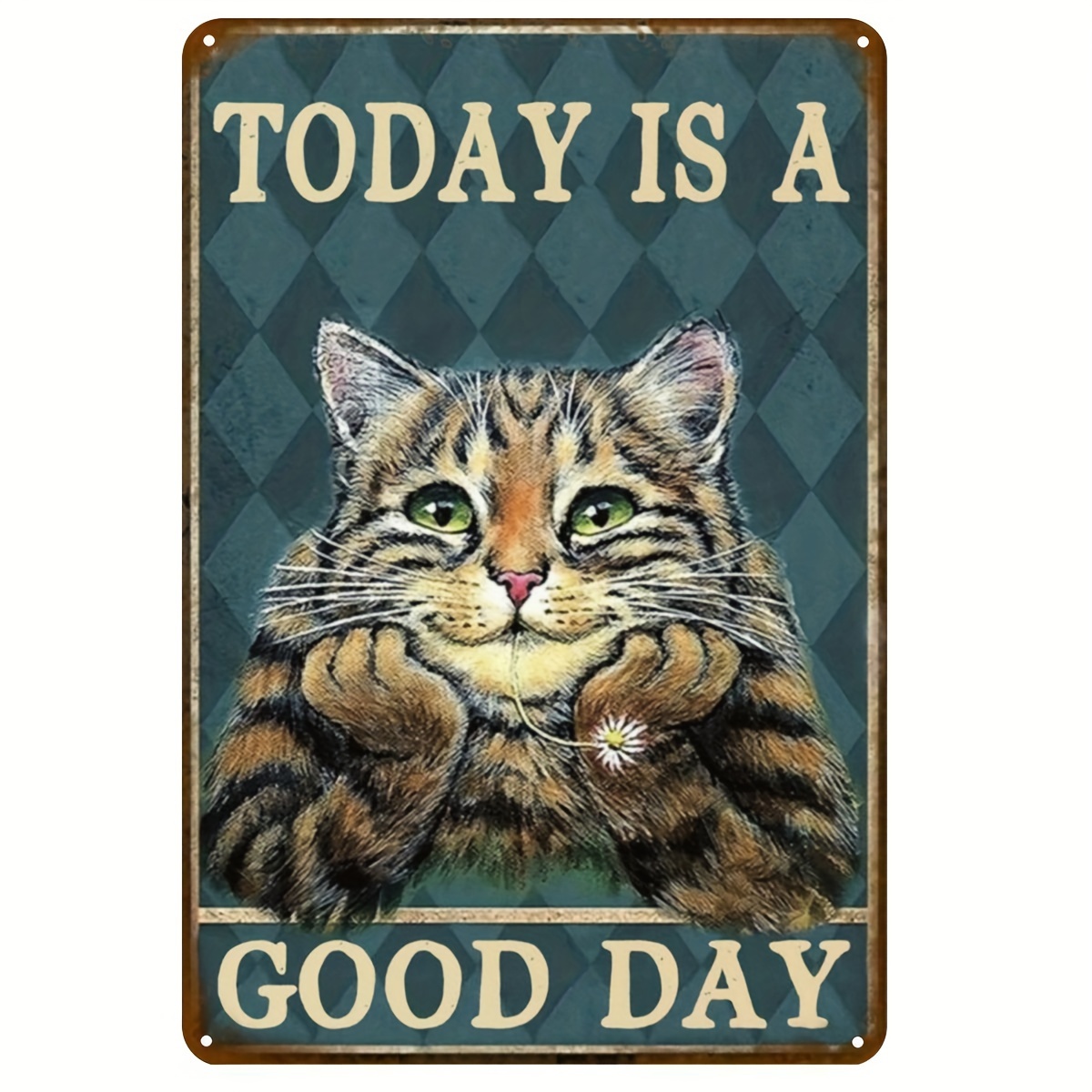 A Metal Tin Sign (8''x12''/20c - Home Goods Bathroom Decor recensie en prijs