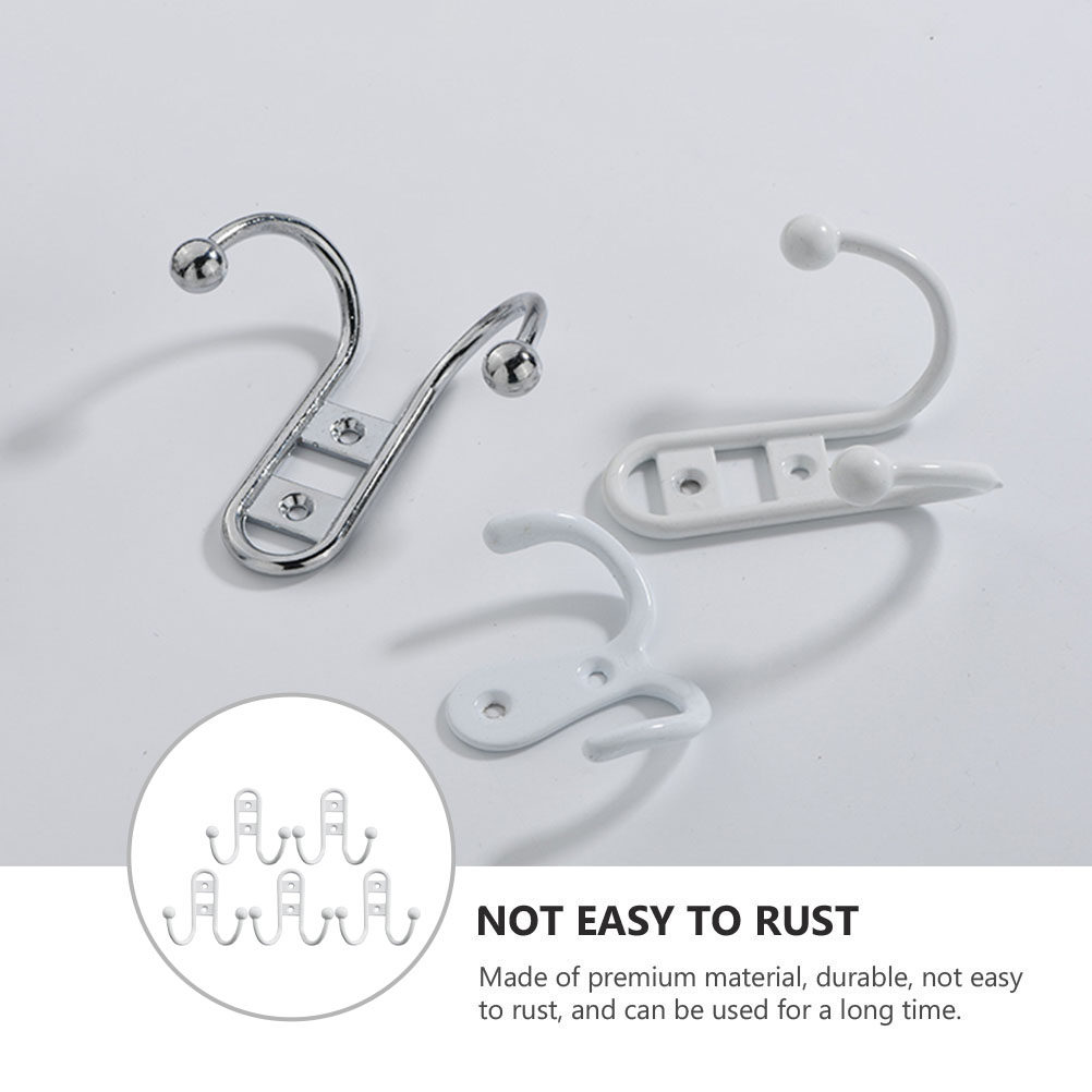 5Pcs Premium Zinc Alloy Wall H - Home Bathroom Door recensie en prijs