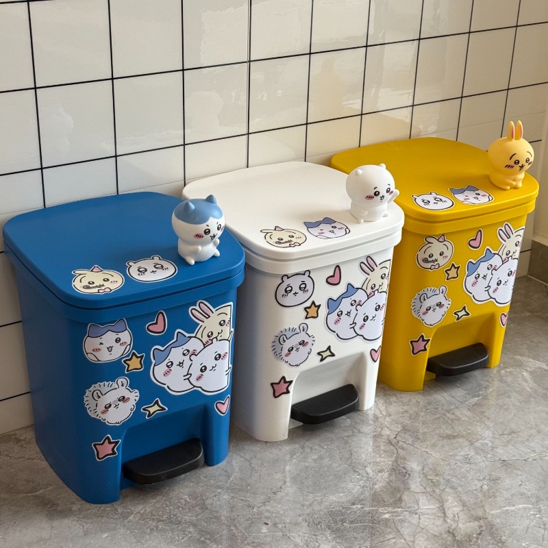 Kawaii Chiikawa Trash Can Foot - Home Goods Bathroom Accessories recensie en prijs