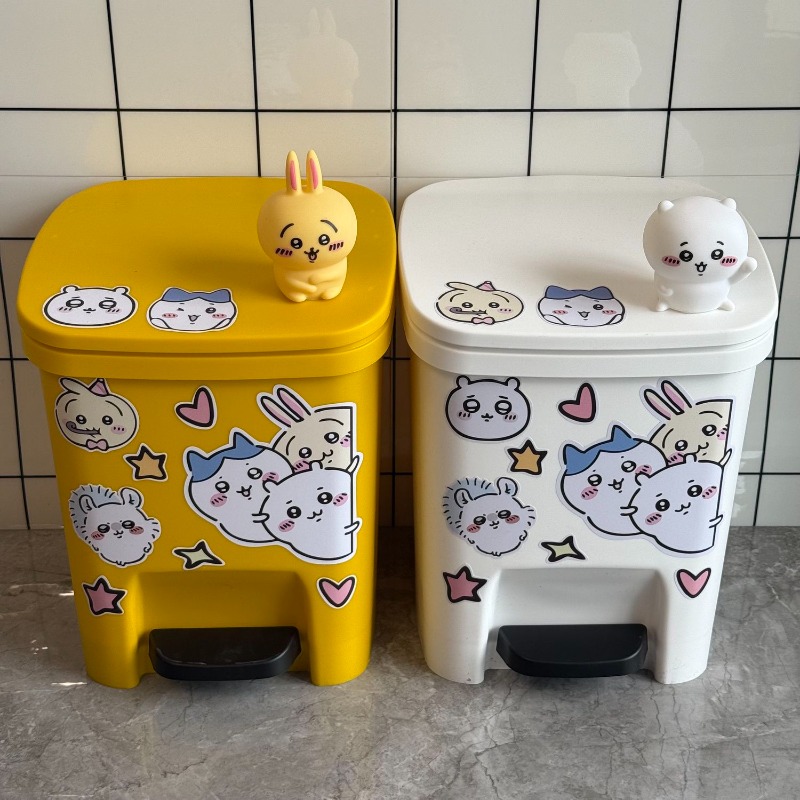 Kawaii Chiikawa Trash Can Foot - Home Goods Bathroom Accessories recensie en prijs