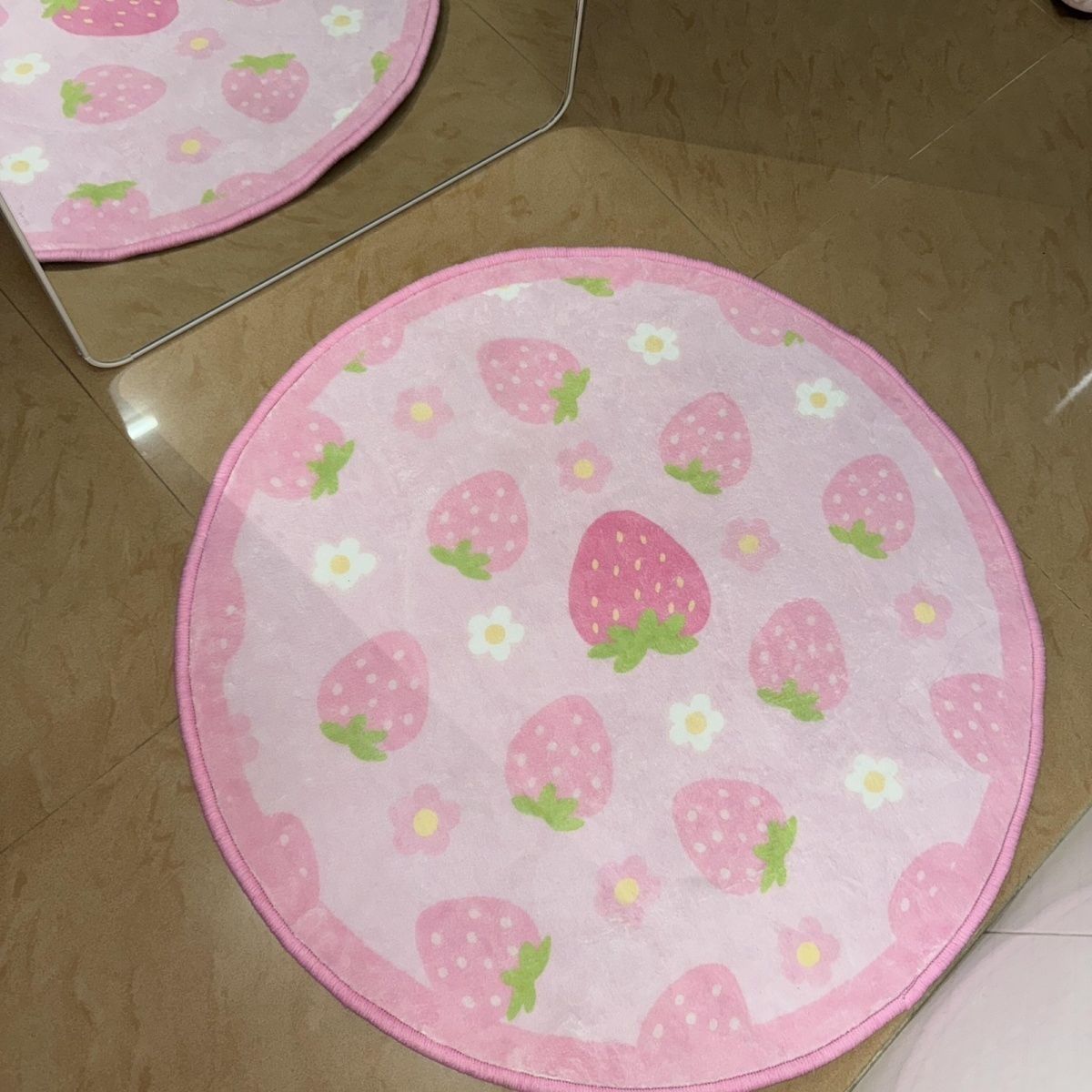 VIKAMA Sweet Strawberry Floor  - Zara Home Bathroom Rug recensie en prijs