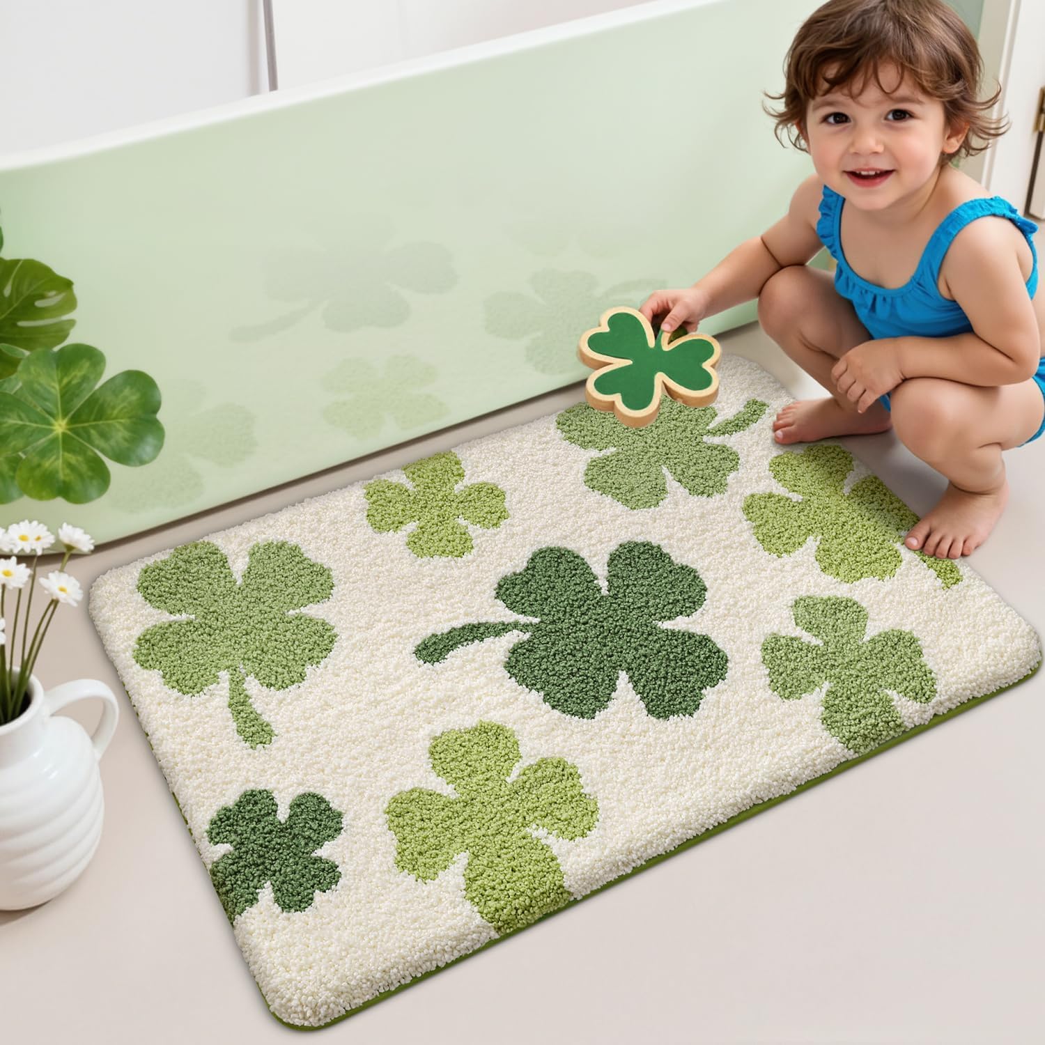 VIKAMA Modern Bathroom Carpet  - Zara Home Bathroom Rug recensie en prijs