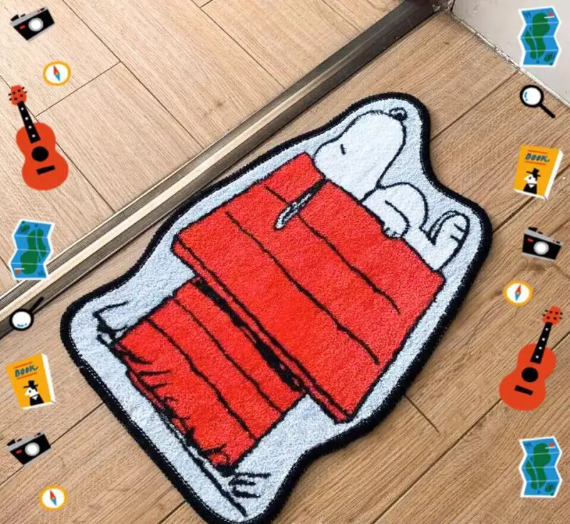 Cute Snoopy Cartoon Floor Mat  - Home Bathroom Door recensie en prijs