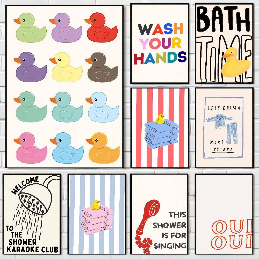 1pc frameless Funny Bathroom R - Home Goods Bathroom Decor recensie en prijs