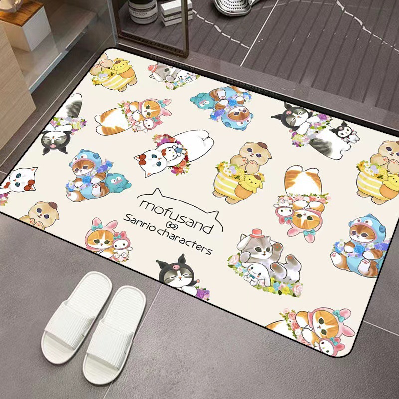 Mofusand Cartoon Diatom Mud Ab - Home Bathroom Door recensie en prijs