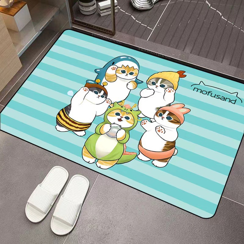 Mofusand Cartoon Diatom Mud Ab - Home Bathroom Door recensie en prijs