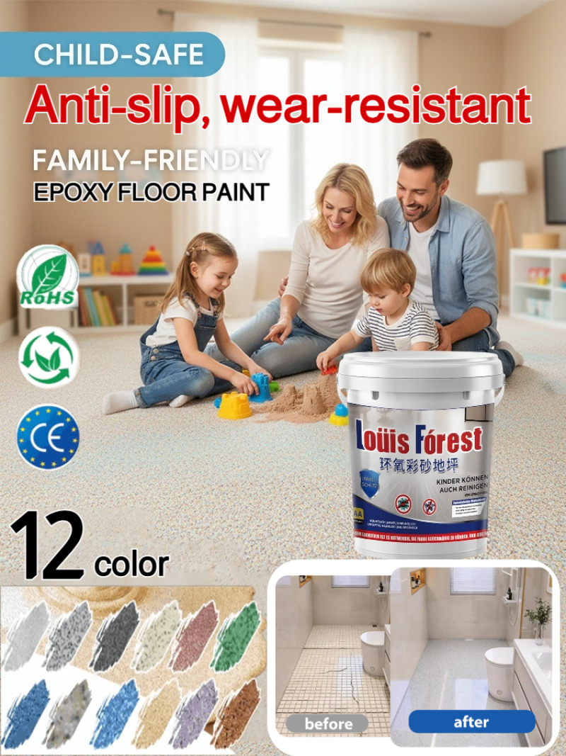 Epoxy Terrazzo Self-Leveling F - Home Bathroom Wear recensie en prijs