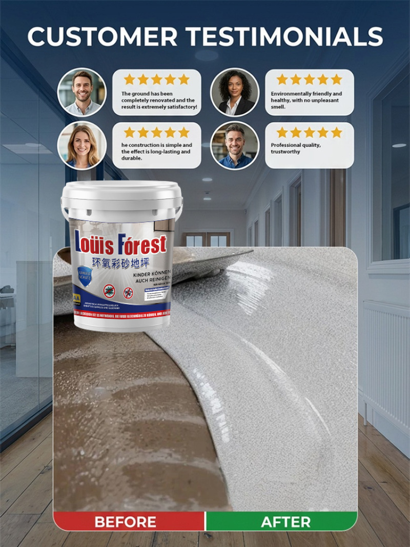 Epoxy Terrazzo Self-Leveling F - Home Bathroom Wear recensie en prijs