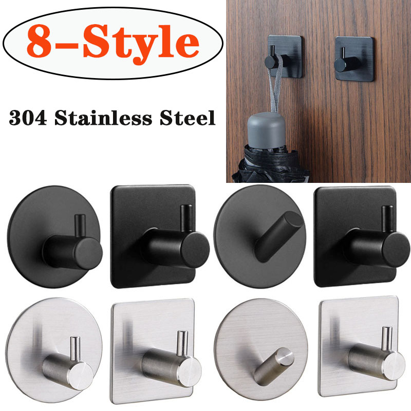 2pcs Self Adhesive Bathroom Ro - Robe Hook Adhesive recensie en prijs