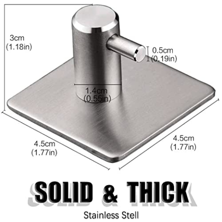 Self Adhesive Hooks Wall Coat  - Robe Hook Adhesive recensie en prijs