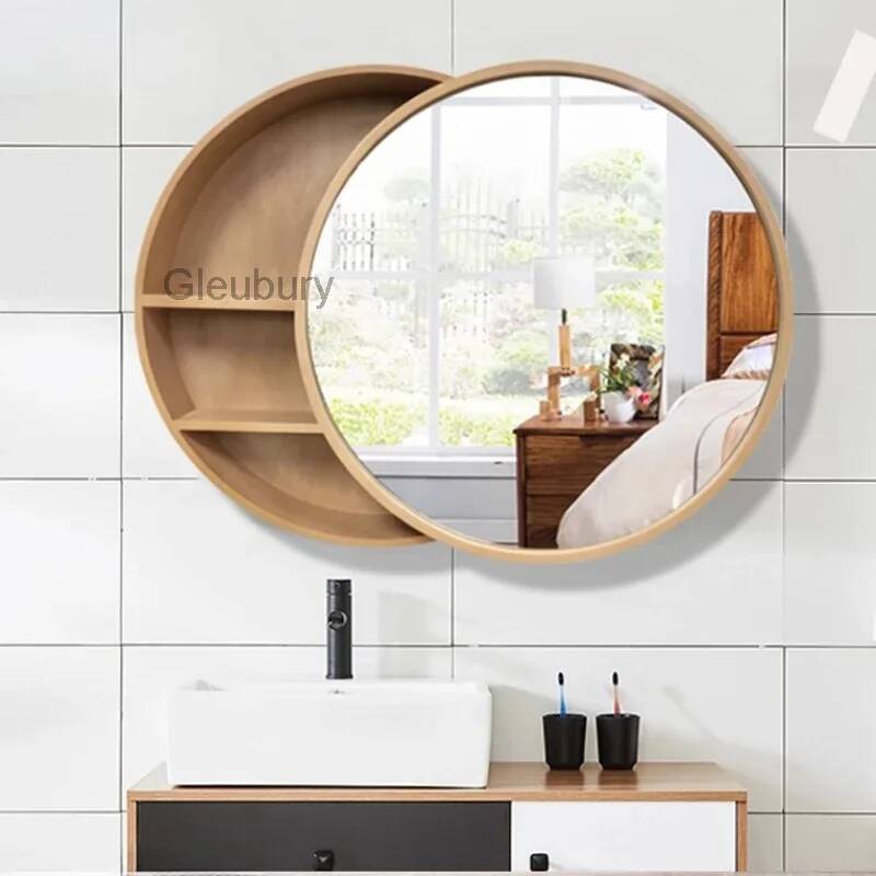 Solid Wood Bathroom Dressing M - Home Bathroom Door recensie en prijs