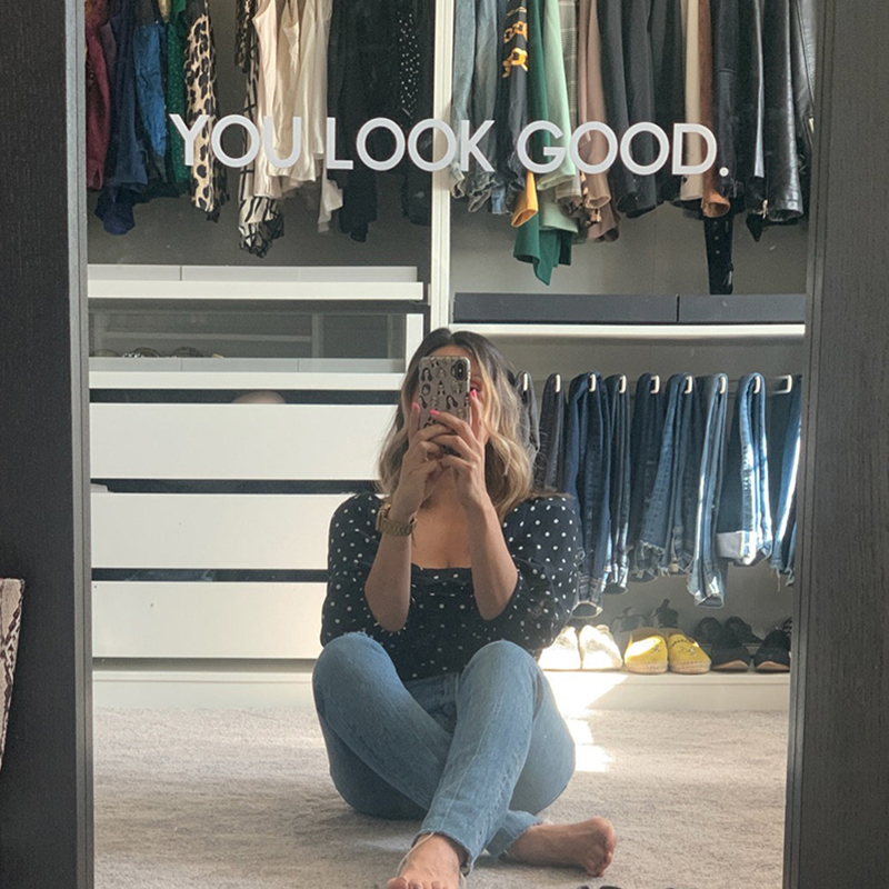 You Look Good Mirror Wall Stic - Home Goods Bathroom Decor recensie en prijs
