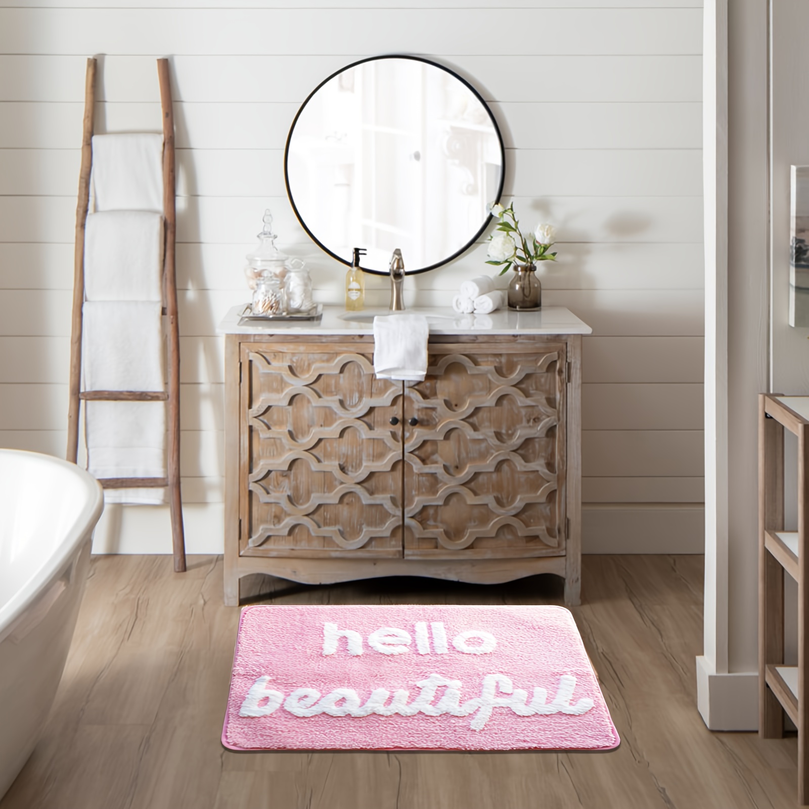 1pc, Hello Beautiful Non-slip  - Home Goods Bathroom Decor recensie en prijs