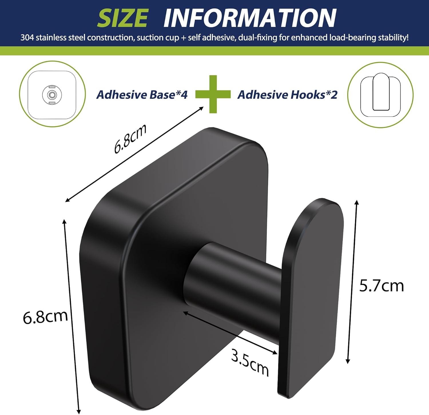 Suction Cup Hooks for Shower,  - Robe Hook Adhesive recensie en prijs