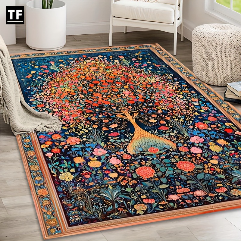 Bohemian Floral Area Rugs Plan - Zara Home Bathroom Rug recensie en prijs