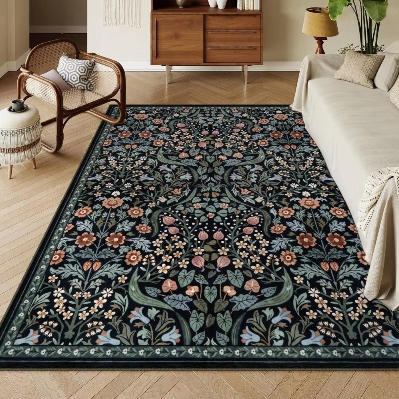 Bohemian Floral Area Rugs Plan - Zara Home Bathroom Rug recensie en prijs