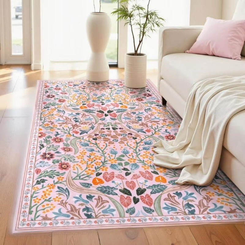 Bohemian Floral Area Rugs Plan - Zara Home Bathroom Rug recensie en prijs